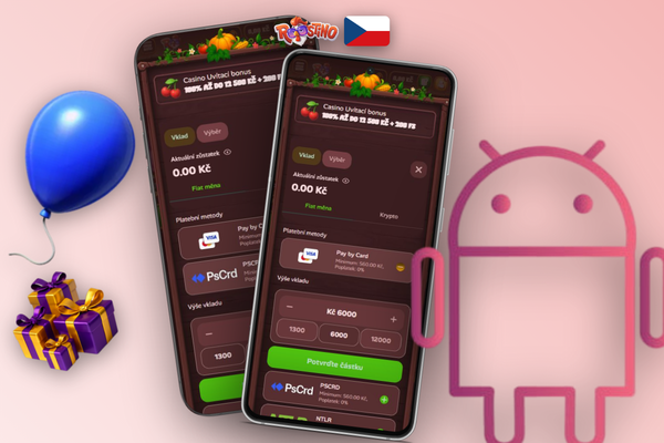 Roostino Kasino přijímá vklady v CZK, EUR, USD a dalších světových měnách
